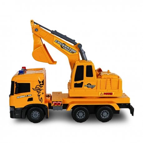 Автомодель TechnoDrive Super Big Truck Scania Екскаватор (5006KS)