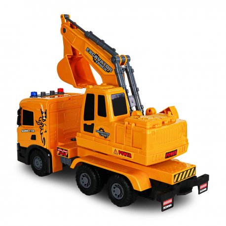 Автомодель TechnoDrive Super Big Truck Scania Екскаватор (5006KS)