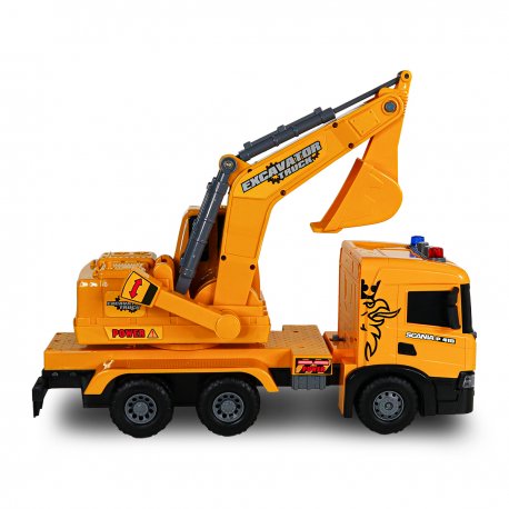 Автомодель TechnoDrive Super Big Truck Scania Екскаватор (5006KS)