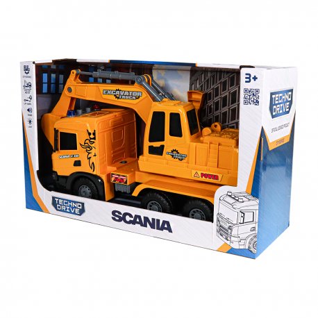 Автомодель TechnoDrive Super Big Truck Scania Екскаватор (5006KS)