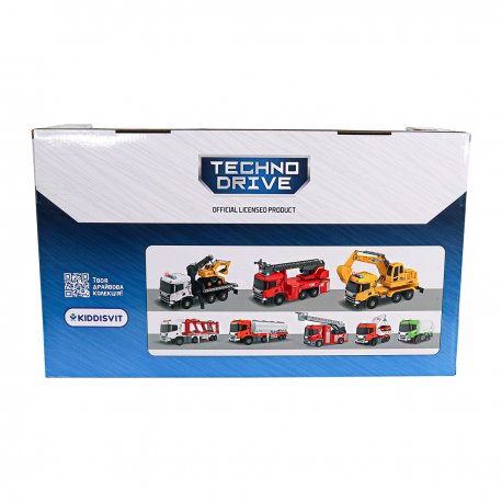 Автомодель TechnoDrive Super Big Truck Scania Екскаватор (5006KS)