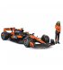 Автомодель с фигуркой Bburago McLaren MCL38 (Random) (18-28040)