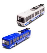 Автомодель TechnoDrive Городской троллейбус Днепр (KM250424)