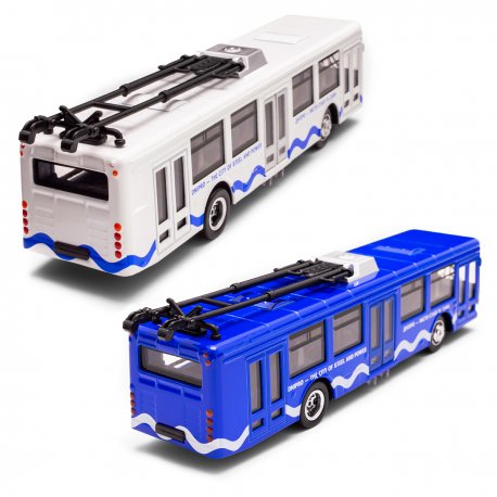 Автомодель TechnoDrive Городской троллейбус Днепр (KM250424)