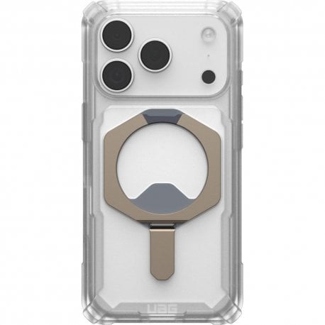 Чехол UAG Plasma XTE для iPhone 17 Pro with MagSafe Clear/Titanium (114527114G36)