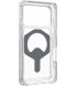 Чехол UAG Plasma XTE для iPhone 17 Pro with MagSafe Clear/Titanium (114527114G36)