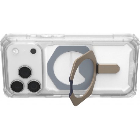 Чехол UAG Plasma XTE для iPhone 17 Pro with MagSafe Clear/Titanium (114527114G36)