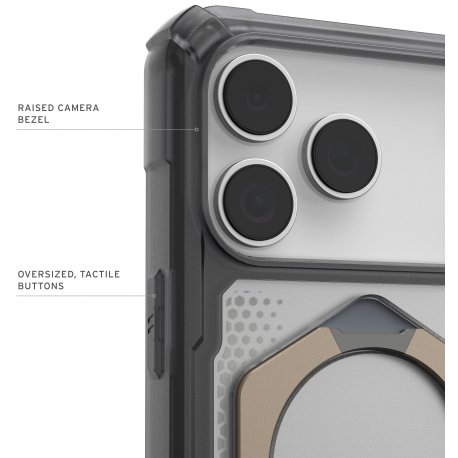 Чехол UAG для iPhone 17 Pro Max Plasma XTE MagSafe Ash Titanium