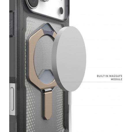 Чехол UAG для iPhone 17 Pro Max Plasma XTE MagSafe Ash Titanium