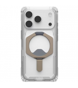Чехол UAG для iPhone 17 Pro Max Plasma XTE MagSafe Clear/Titanium (114528114G36)