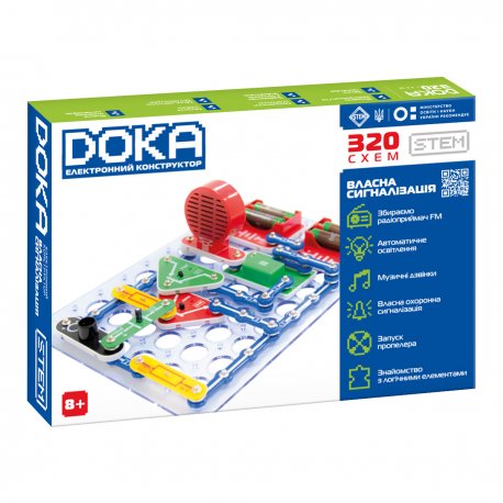 Конструктор электронный Doka 201 схема (D70706)