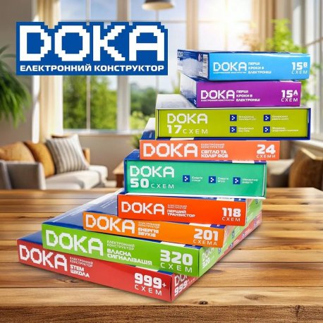Конструктор электронный Doka Суперизмеритель (D70712)