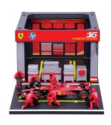 Ігровий набір Bburago Pit Pass Ferrari SF-24 1:43 (18-36862 (№16))