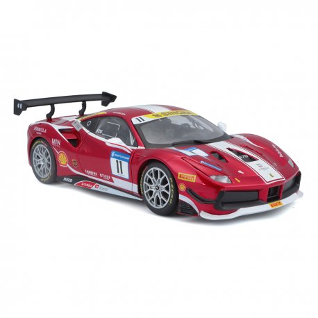 Автомодель Bburago Ferrari 488 Challenge 1:24 Red (18-26586)