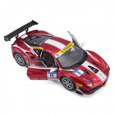Автомодель Bburago Ferrari 488 Challenge 1:24 Red (18-26586)