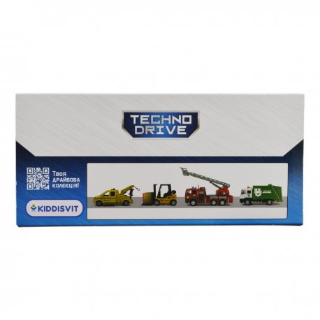 Автомодель TechnoDrive Мусоровоз (510705.270)