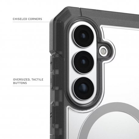 Чехол UAG для Samsung Galaxy S26 Plus Trooper with Magnet Clear Ash (214517114G31)