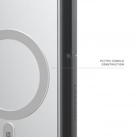 Чехол UAG для Samsung Galaxy S26 Plus Trooper with Magnet Clear Ash (214517114G31)
