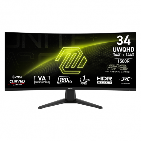 Монітор 34" MSI MAG 346CQ