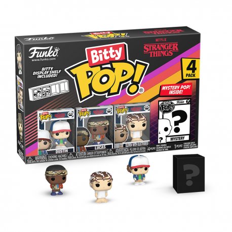 Набір ігрових фігурок Funko Bitty POP! Stranger Things Дастін (83662)