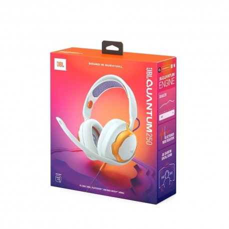 Дротові навушники JBL Quantum 250 Teal (JBLQTUM250TEL)