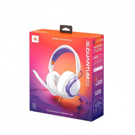 Проволочные наушники JBL Quantum 250 White (JBLQTUM250WHT)