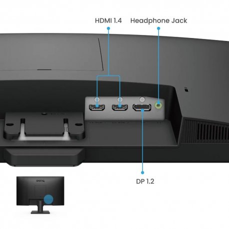 Монітор AOC 23.8" BenQ GW2490 (9H.LLSLB.QBE)