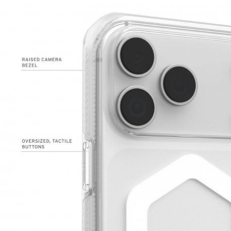 Чохол UAG для iPhone 17 Pro Max Plyo MagSafe Ice/White (114530114341)