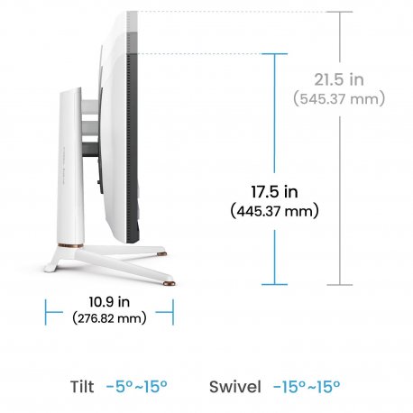 Монитор BenQ 27" EX271Q White (9H.LNCLB.QBE)