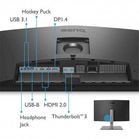 Монітор BenQ 27" PD2725U (9H.LJELA.TBE)