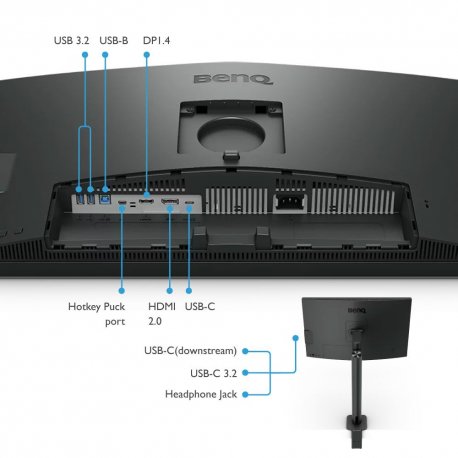 Монитор BenQ 27" PD2706UA (9H.LLKLB.QEE)