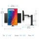 Монитор BenQ 27" PD2706UA (9H.LLKLB.QEE) Монитор BenQ 27" PD2706UA (9H.LLKLB.QEE)