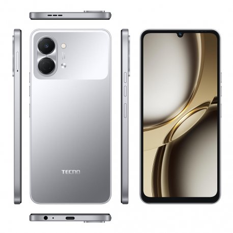 Tecno Spark Go 3 (KN3) 4/164Gb Titanium Grey (4894947105289)