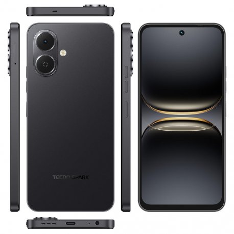 Tecno Spark Go 2 (KM4) 4/128Gb Ink Black (4894947089558)