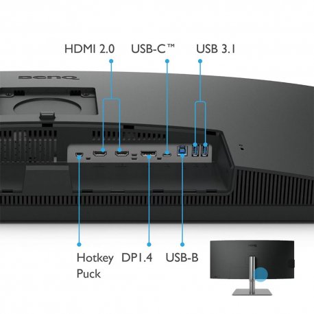 Монитор BenQ 27" PD2725U (9H.LJELA.TBE)