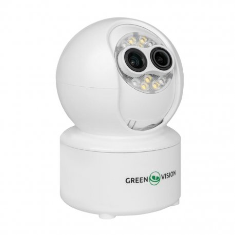 IP-камера GreenVision GV-193-GM-DIG40-10 5x PTZ White (LP23694)