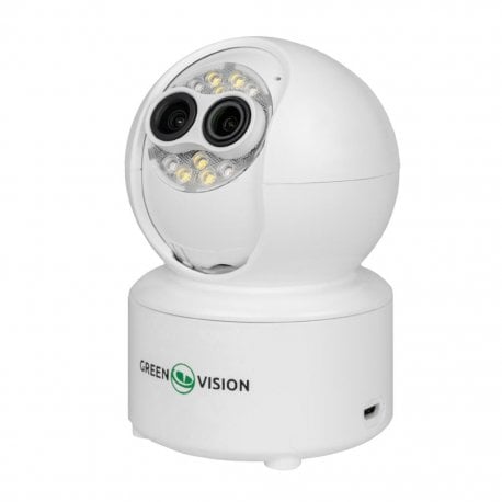 IP-камера GreenVision GV-193-GM-DIG40-10 5x PTZ White (LP23694)