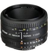 Об'єктив до фотокамери Nikon 50 mm f/1.8D AF Nikkor (JAA013DA)