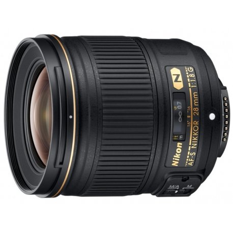 Об'єктив до фотокамери Nikon AF-S NIKKOR 28mm f/1.8G (JAA135DA)