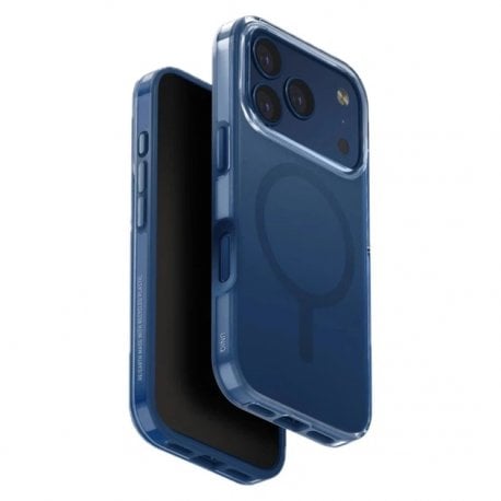 Чехол Uniq Clario Magclick Charging для iPhone 17 Pro Max Blue (8886463694848)