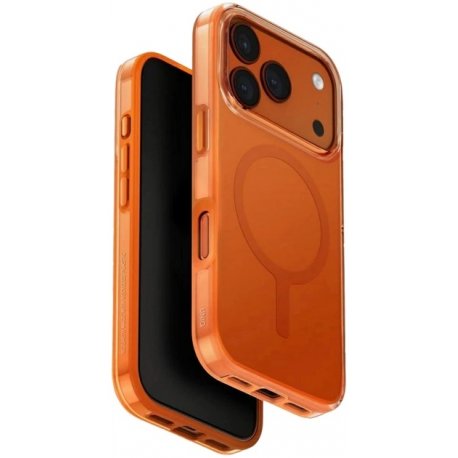 Чехол Uniq Clario Magclick Charging для iPhone 17 Pro Orange (8886463694817)