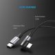Кабель Ugreen US255 USB Type-C to USB Type-C (3m) Black/Gray (80714) Кабель Ugreen US255 USB Type-C to USB Type-C (3m) Black/Gray (80714)