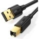 Кабель Ugreen US135 USB - USB Type B Print Cable (1.5m) Black (10350)