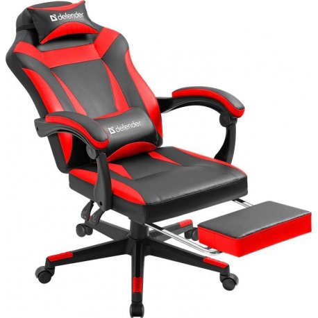 Ігрове крісло Defender Cruiser Black/Red (64344)