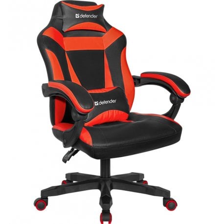 Ігрове крісло Defender Master Black/Red (64359)