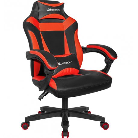 Игровое кресло Defender Master Black/Red (64359)