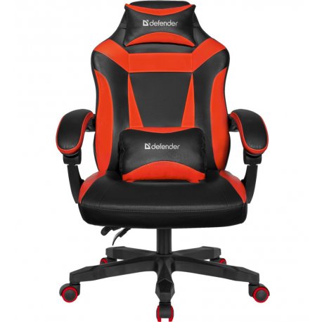 Игровое кресло Defender Master Black/Red (64359)