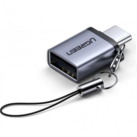 Адаптер Ugreen US270 Type C to USB 3.0 A Space Gray (50283)