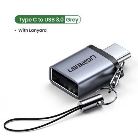 Адаптер Ugreen US270 Type C to USB 3.0 A Space Gray (50283)