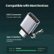 Адаптер Ugreen US270 Type C to USB 3.0 A Space Gray (50283) Адаптер Ugreen US270 Type C to USB 3.0 A Space Gray (50283)